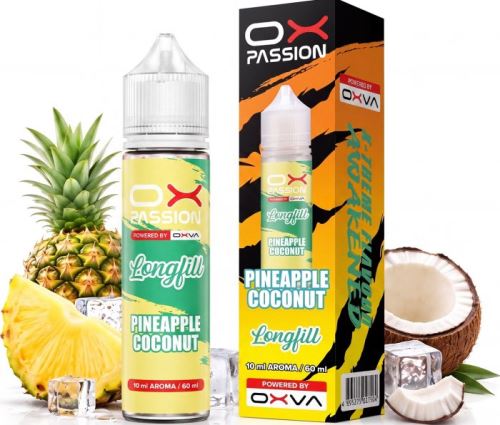 OXVA OX Passion Aroma Pineapple Coconut SnV 10/60ml OXVA OX Passion Aroma Pineapple Coconut SnV 10/60ml