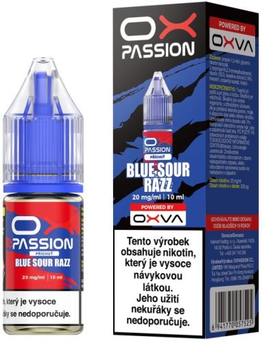 OXVA OX Passion Nic SALT Blue Sour Razz 20mg 10ml