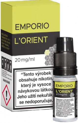 Emporio L'ORIENT SALT liquid příchuť orientální tabák s jablky, skořicí a kardamomem 20mg