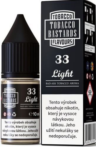 Flavormonks Tobacco Bastards No.33 Light 10mg 10ml