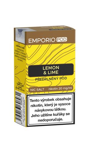 Emporio Pod Lemon Lime Nic Salt 20mg 2ml Emporio Pod Lemon Lime Nic Salt 20mg 2ml