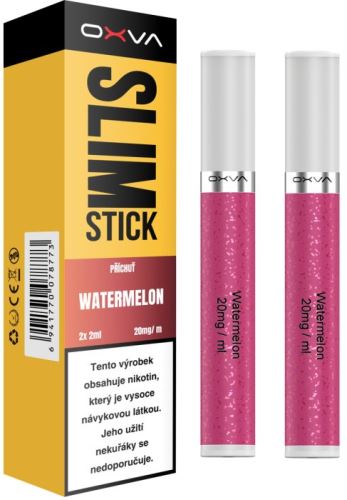 Oxva Slim Stick předplněný pod Watermelon 20mg Nic Salt Oxva Slim Stick předplněný pod Watermelon 20mg Nic Salt