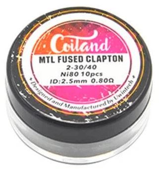 coiland spirály MTL Clapton coiland spirály MTL Clapton