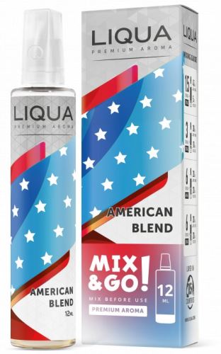 Liqua Mix&Go American Blend 12ml Shake and Vape