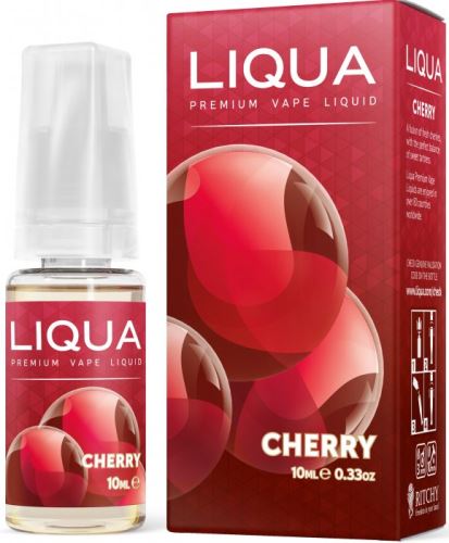 Liqua Elements Cherry 0mg 10ml třešeň