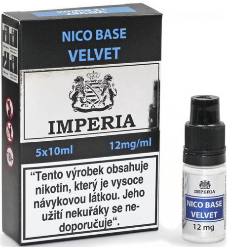 Imperia Nico Base Velvet 12mg 5x10ml