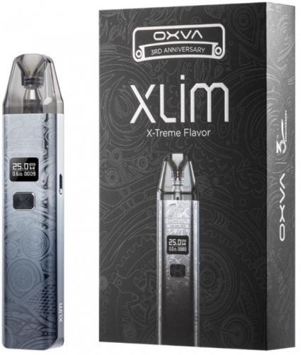 OXVA Xlim v2 3rd Anniversary Silver