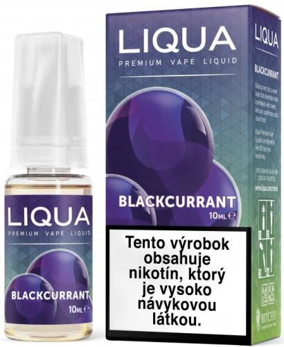 Liqua Elements Blackcurrant 6mg 10ml černý rybíz S KOLKEM