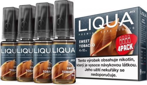 Liqua Mix Sweet Tobacco 6mg 4x10ml sladký tabák