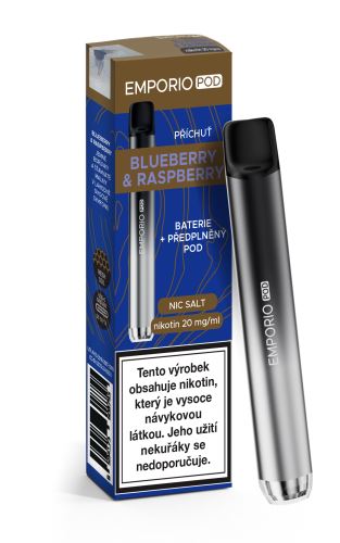 Emporio Pod Blueberry Raspberry Nic Salt 20mg 500mAh