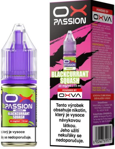 OXVA OX Passion Nic SALT Blackcurrant Squash 20mg 10ml